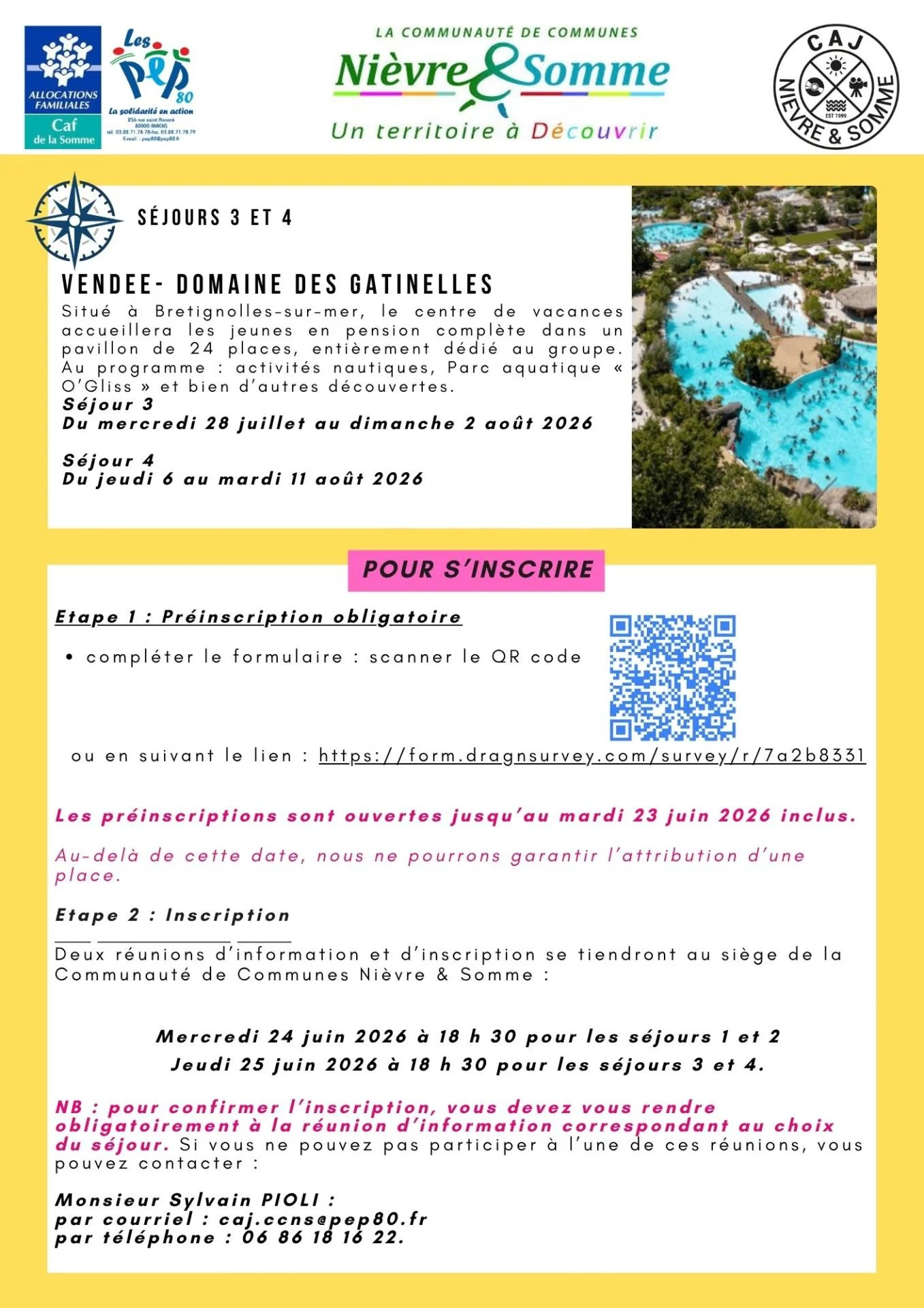 Séjour Ados