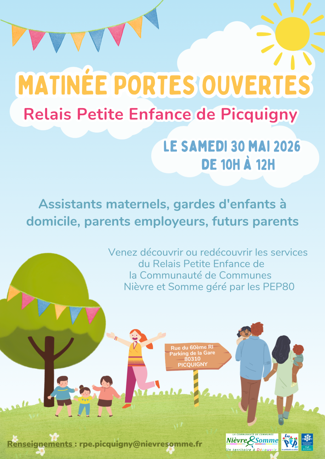 Affiche portes ouvertes rpe