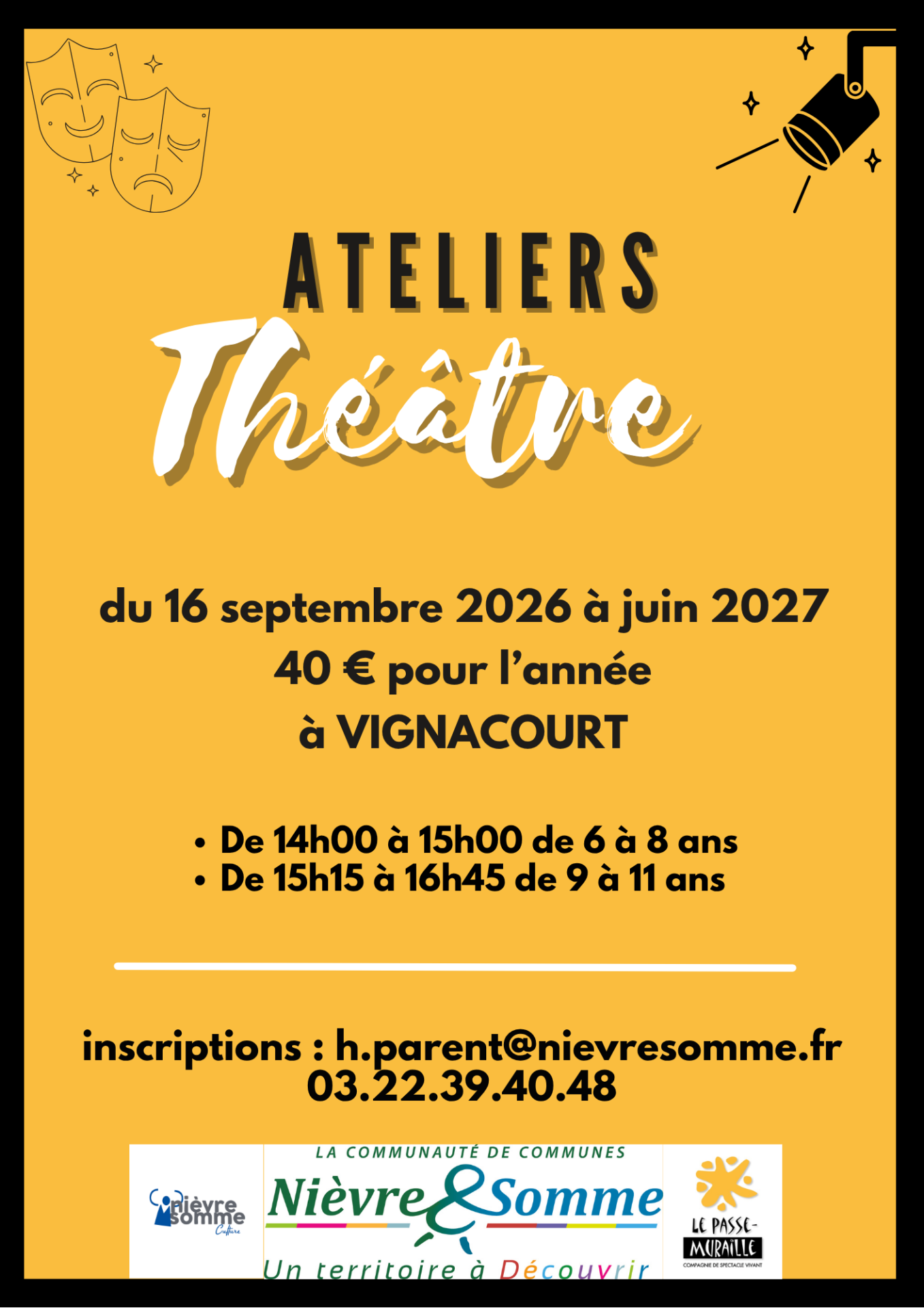 Ateliers theatres ccns 2026 2027
